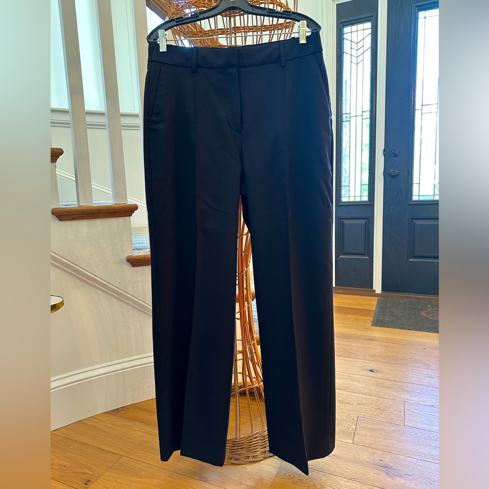 NWT J. Crew black high-waisted wool pants size 12 petite